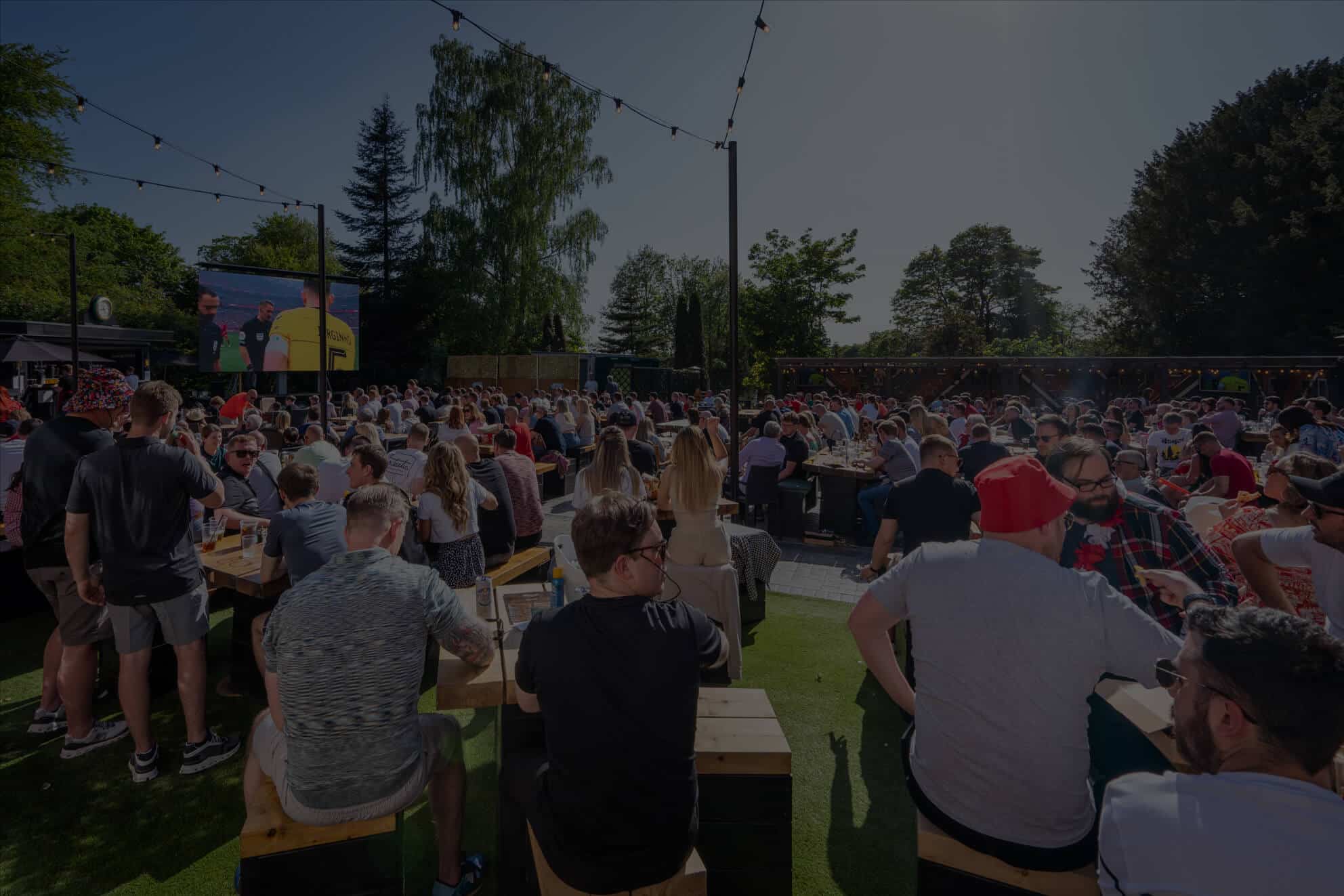 Fletchers beer garden