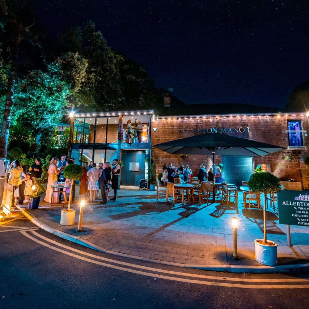 Allerton Manor Evening Wedding Reception